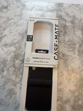 Case-Mate Tough Black Plus Case for Samsung Galaxy Z Flip4